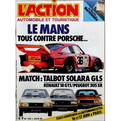 Action Automobile Juin 1980