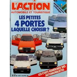 Action Automobile Avril 1980