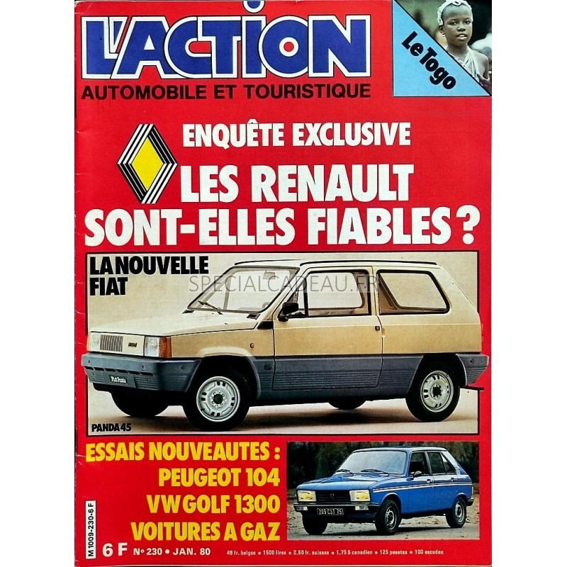 Action Automobile Janvier 1980 Action Automobile Janvier 1980