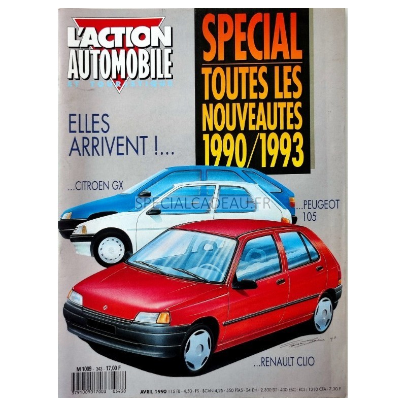 Action Automobile Avril 1990 Action Automobile Avril 1990