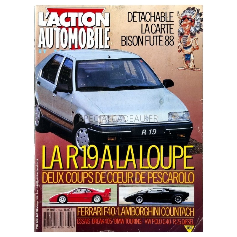 Action Automobile Juillet Août 1988 Action Automobile Juillet Août 1988