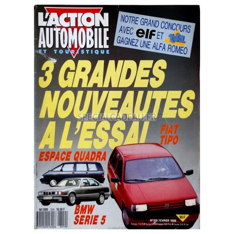 Action Automobile Février 1988 Action Automobile Février 1988