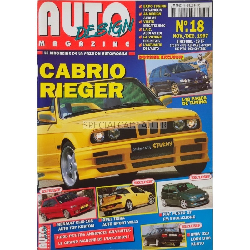 Auto Design Novembre 1997