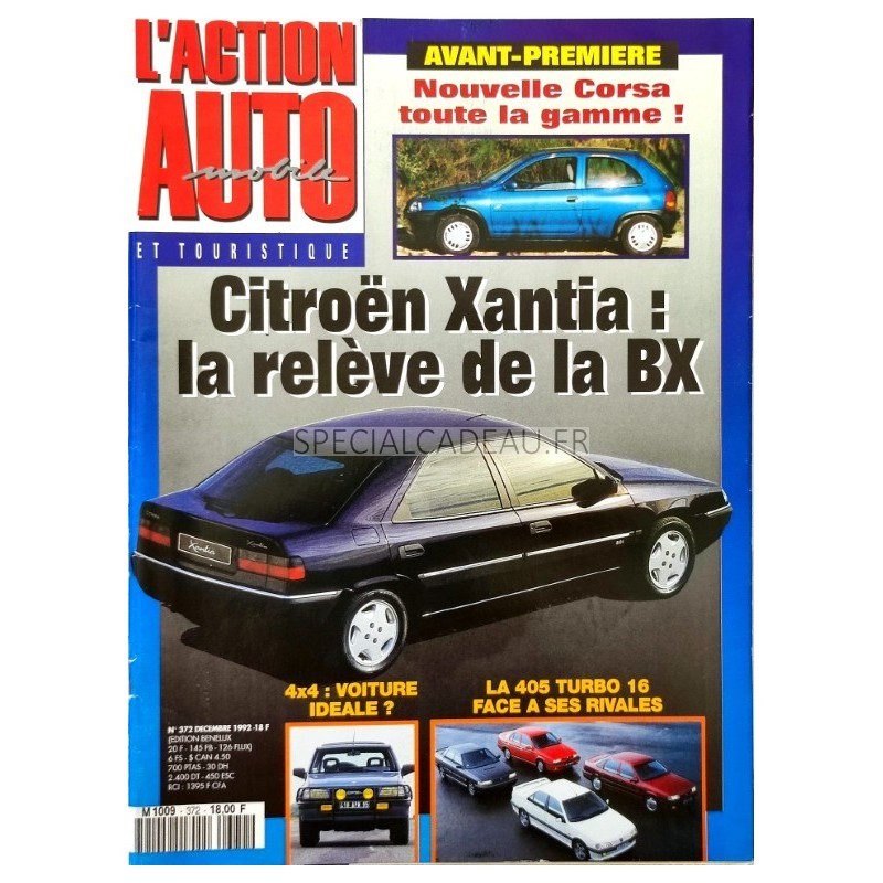 Action Automobile Décembre 1992 Action Automobile Décembre 1992