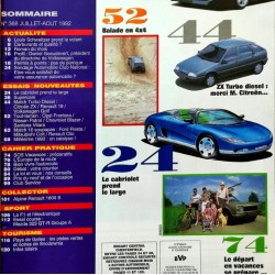 Action Automobile Juillet Août 1992