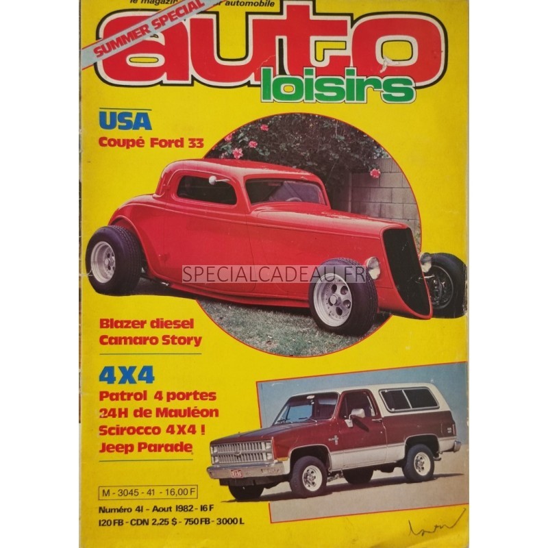Auto Loisirs Août 1982