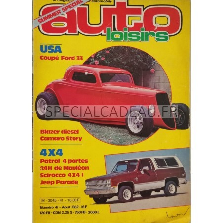 Auto Loisirs Août 1982