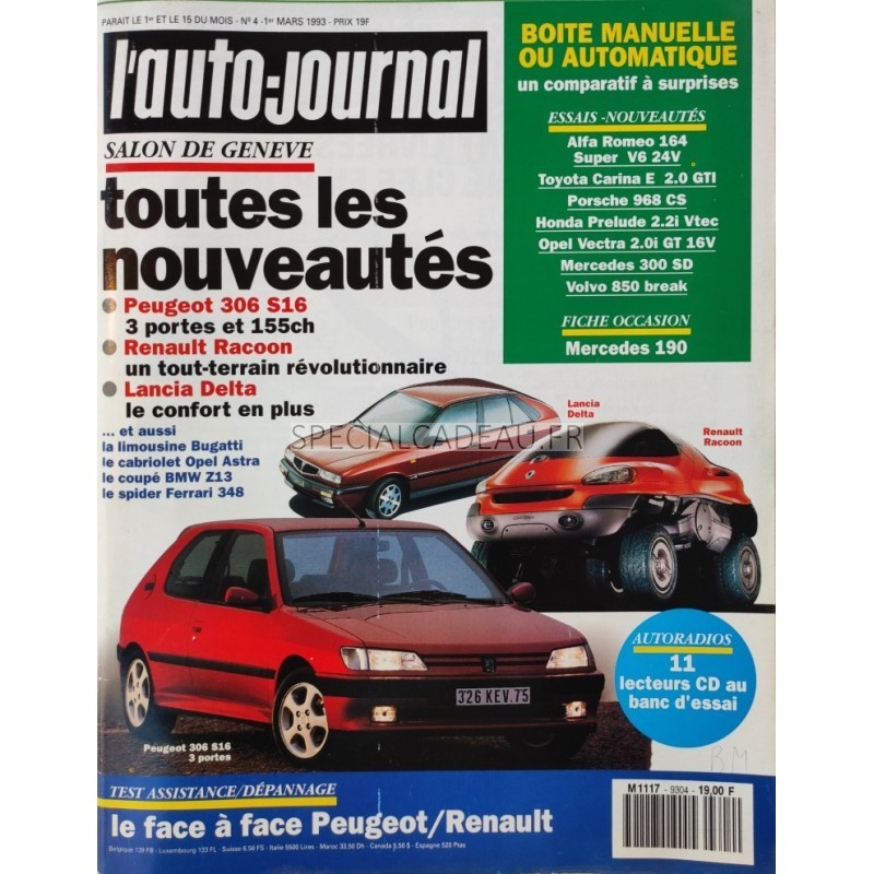 Auto Journal Mars 1993