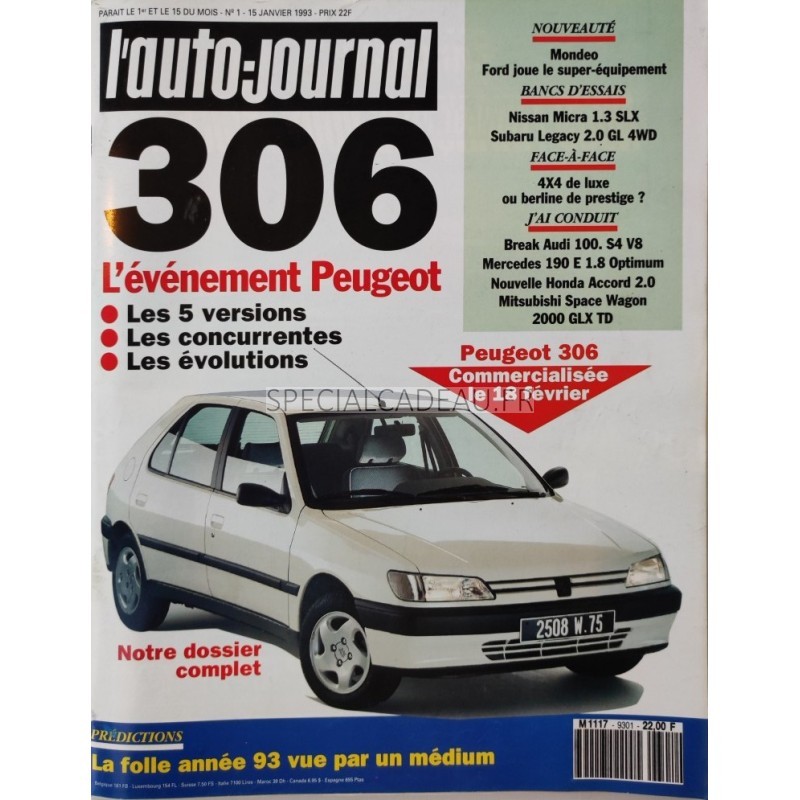 Auto Journal Janvier 1993