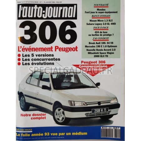 Auto Journal Janvier 1993