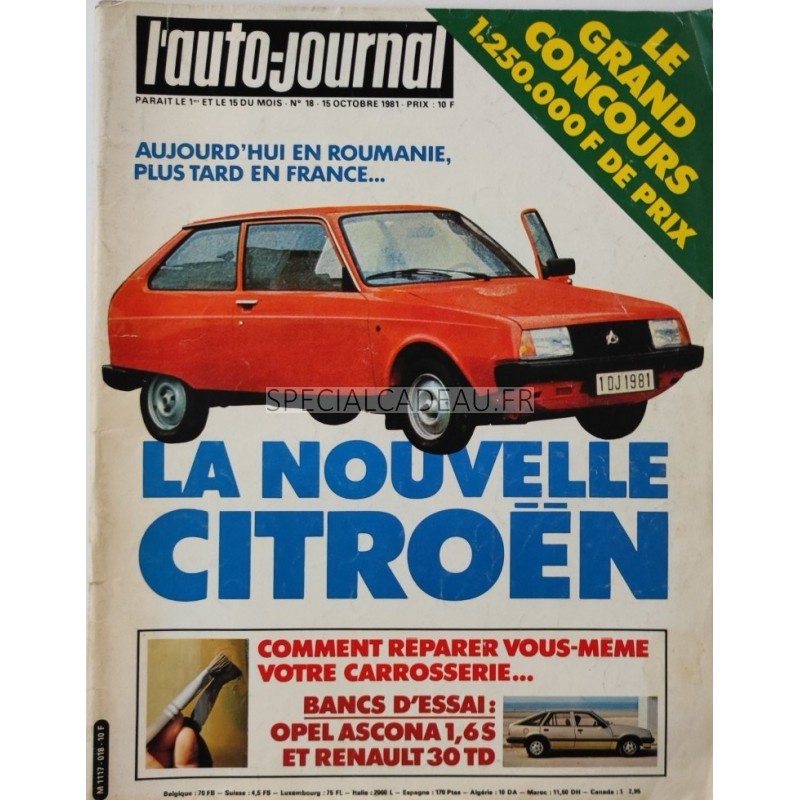 Auto Journal Octobre 1981