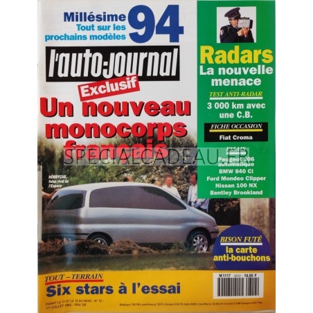 Auto Journal Juillet 1993