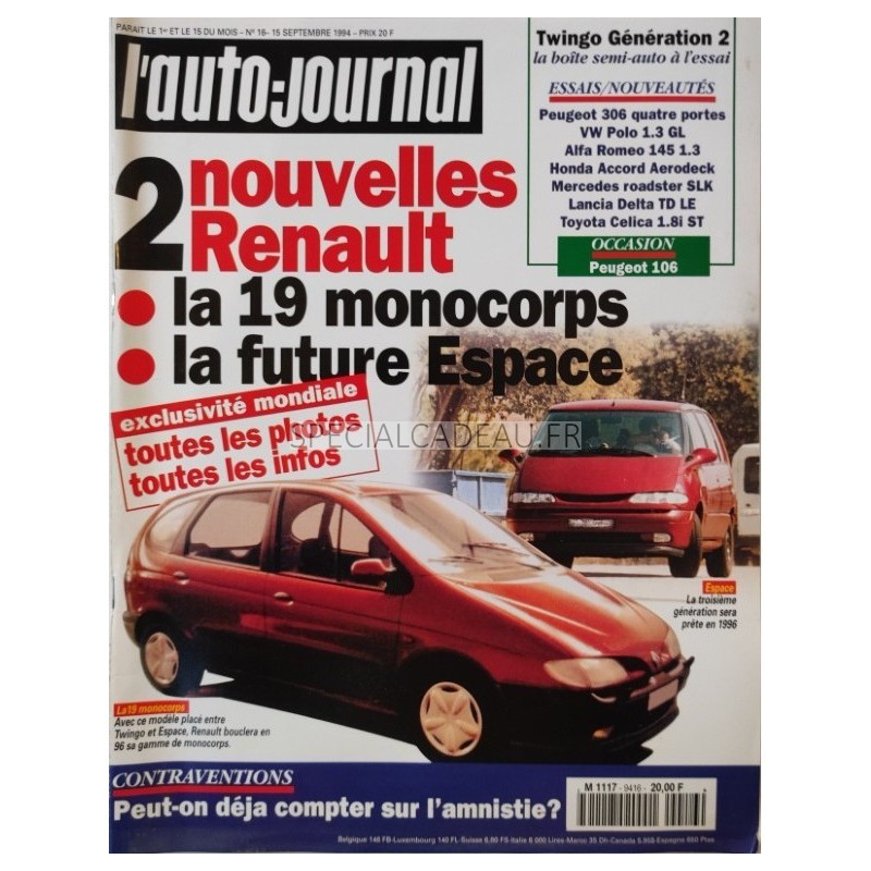 Auto Journal Septembre 1994