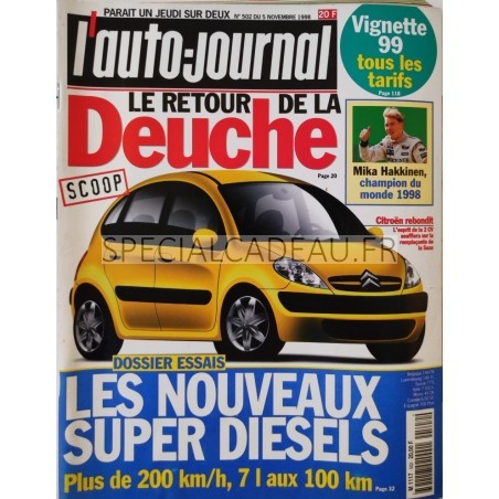 Auto Journal Novembre 1998