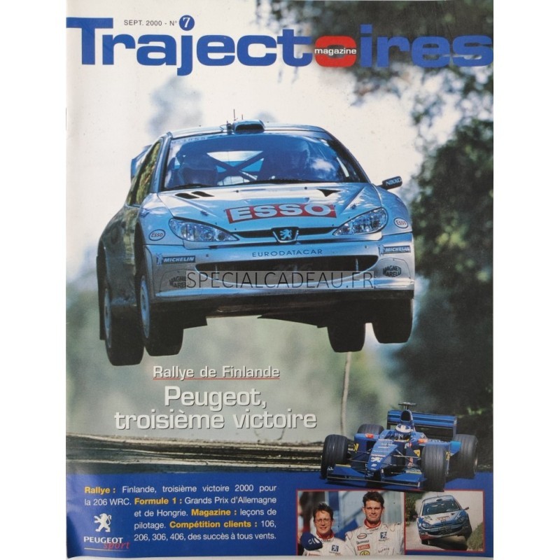 Trajectoires Peugeot Septembre 2000