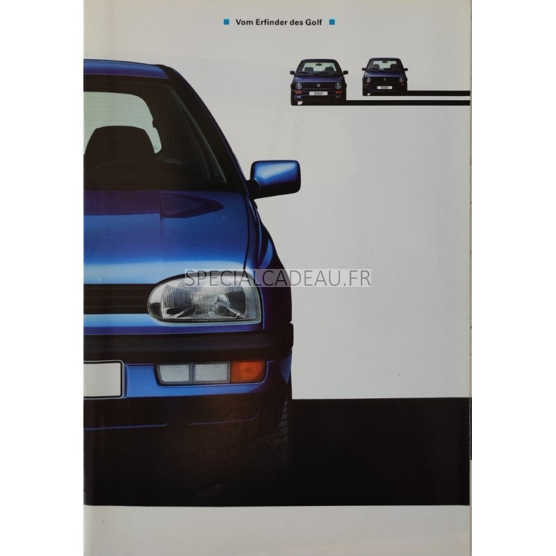 Brochure VW Golf 1991