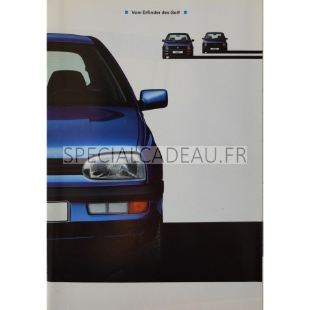 Brochure VW Golf 1991