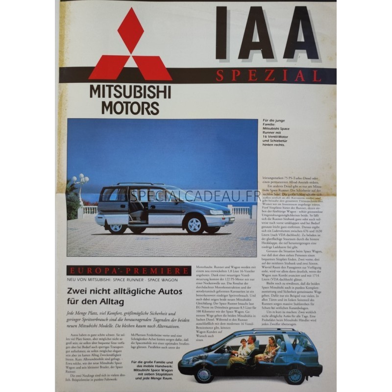 Poster Mitsubishi 1991