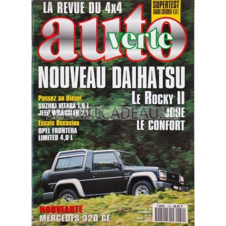 Auto Verte Novembre 1993