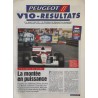 Peugeot F1 V10 infos Mai 1994