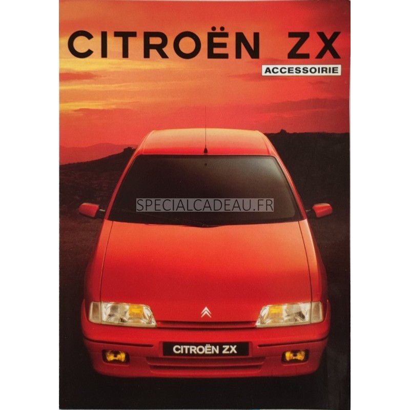 Dépliant Citroën accessoires ZX 1991