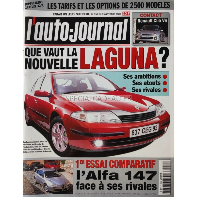 Auto Journal Octobre 2000