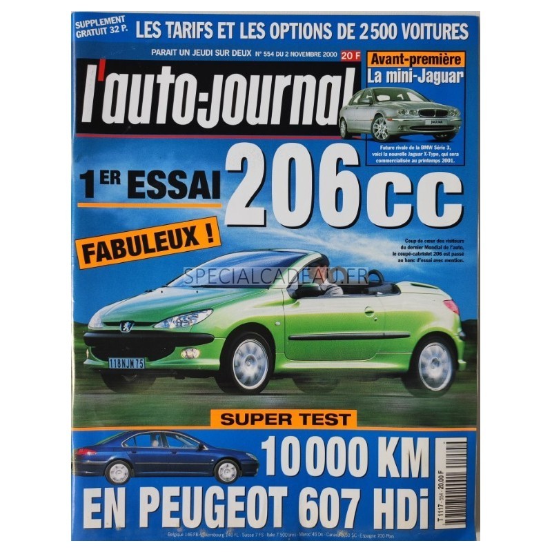 Auto Journal Novembre 2000