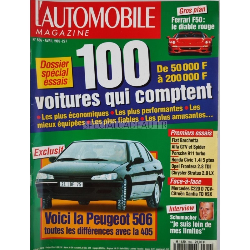Automobile Magazine Avril 1995