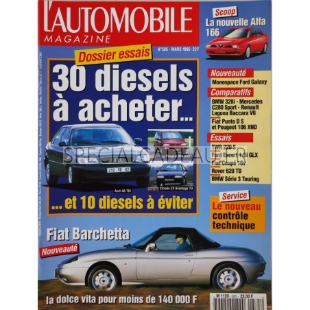 Automobile Magazine Mars 1995