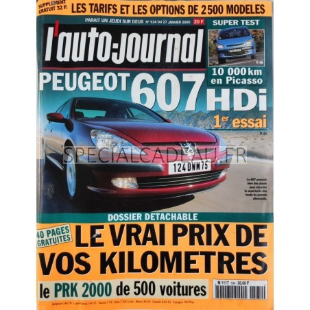 Auto Journal Janvier 2000