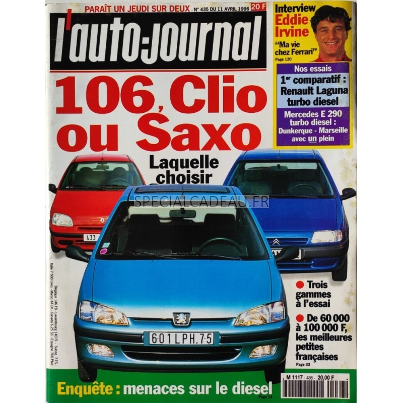 Auto Journal Avril 1996