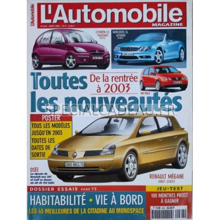 Automobile Magazine Août 2001