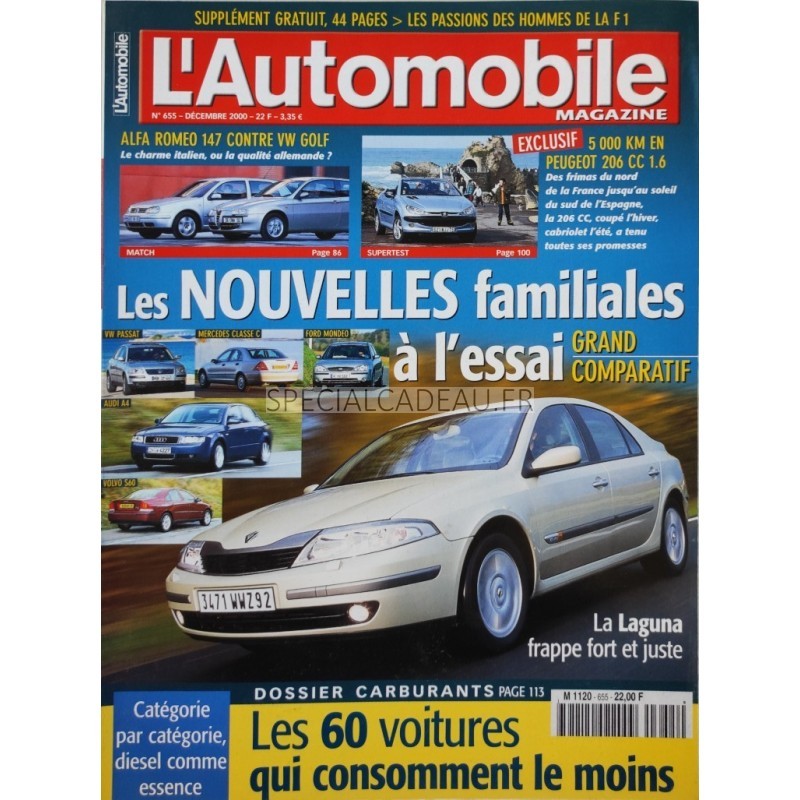 Automobile Magazine Décembre 2000
