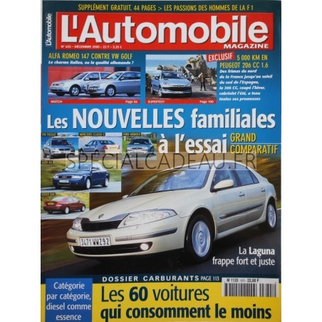 Automobile Magazine Décembre 2000