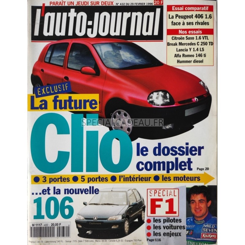 Auto Journal Février 1996