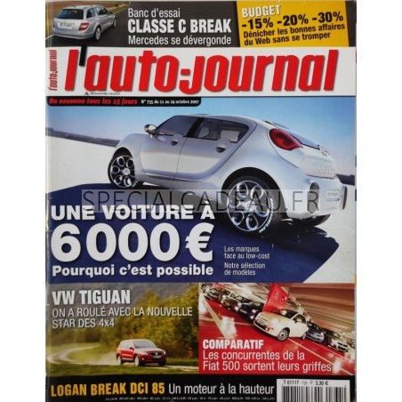 Auto Journal Octobre 2007
