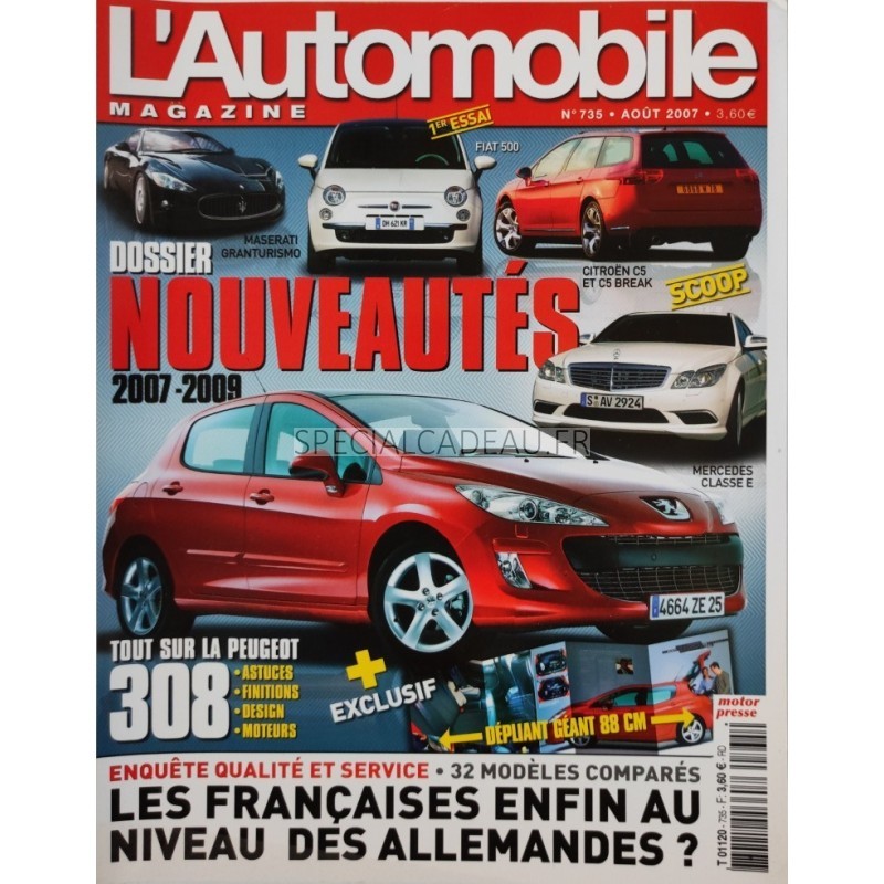 Automobile Magazine Août 2007