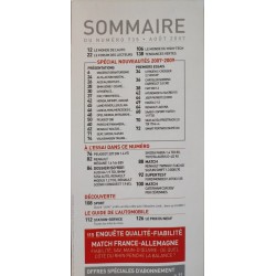 Automobile Magazine Août 2007