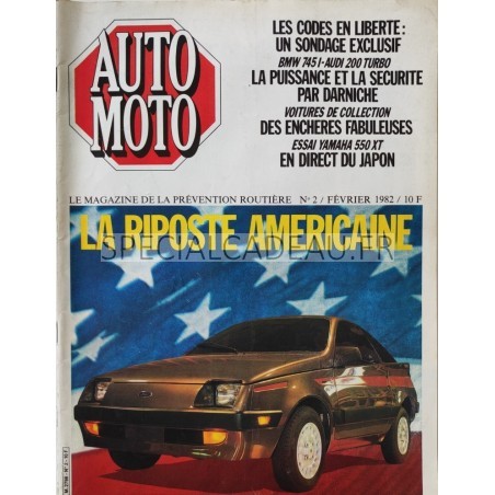Auto Moto Février 1982