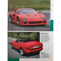 Automobile Magazine toutes les voitures du monde 1988/1989