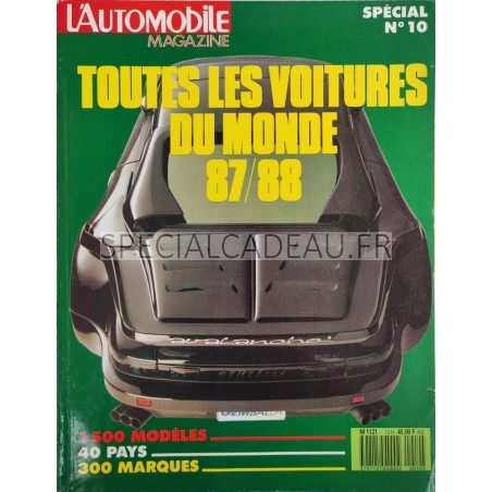Automobile Magazine toutes les voitures du monde 1987 / 1988