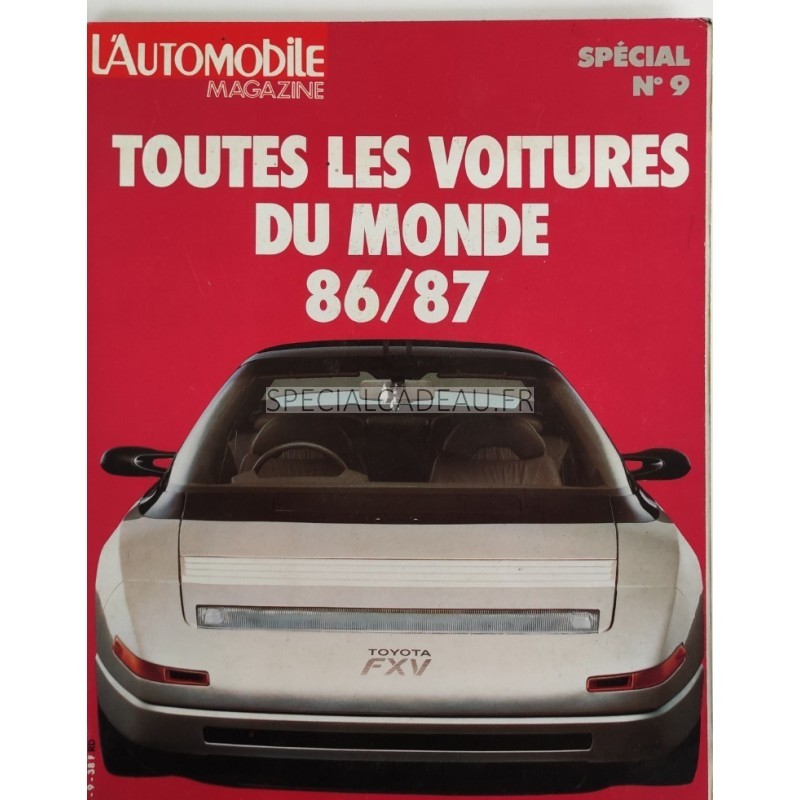 Automobile Magazine toutes les voitures du monde 1986 / 1987