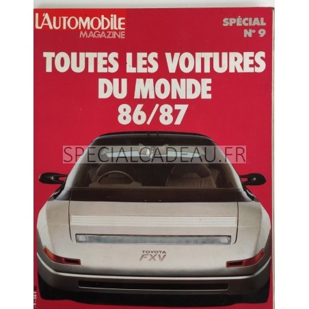 Automobile Magazine toutes les voitures du monde 1986 / 1987
