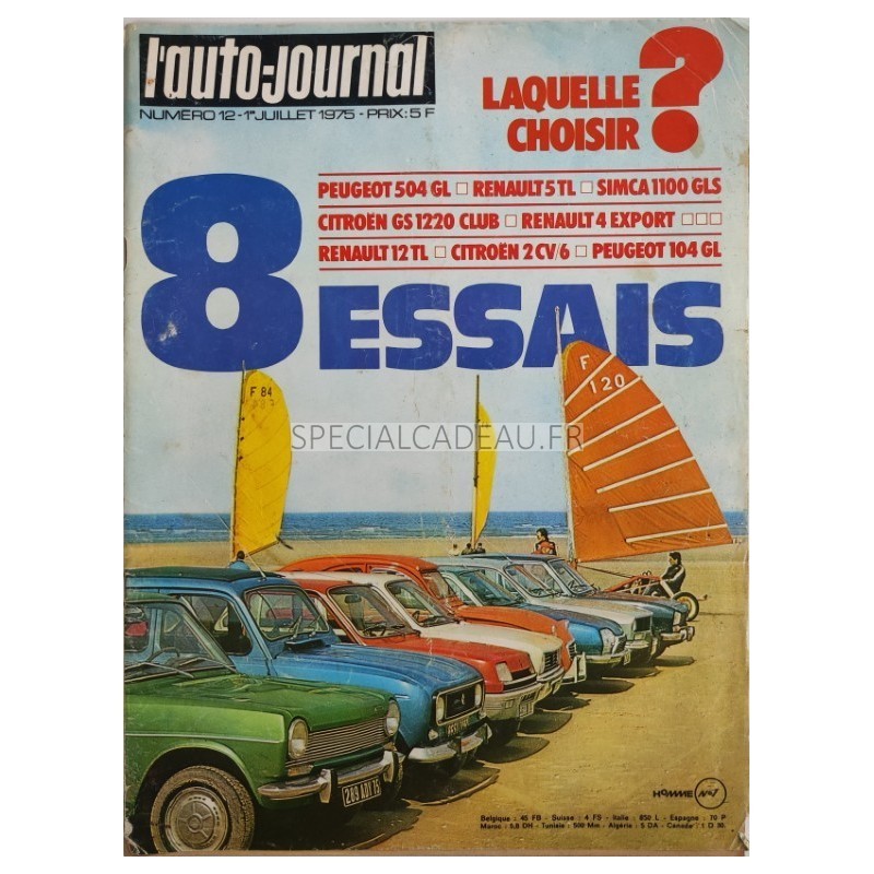 Auto Journal Juillet 1975