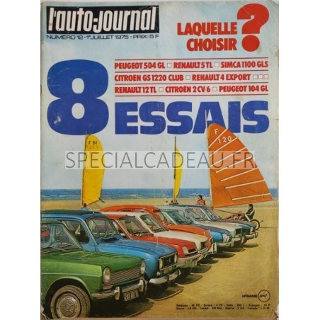 Auto Journal Juillet 1975