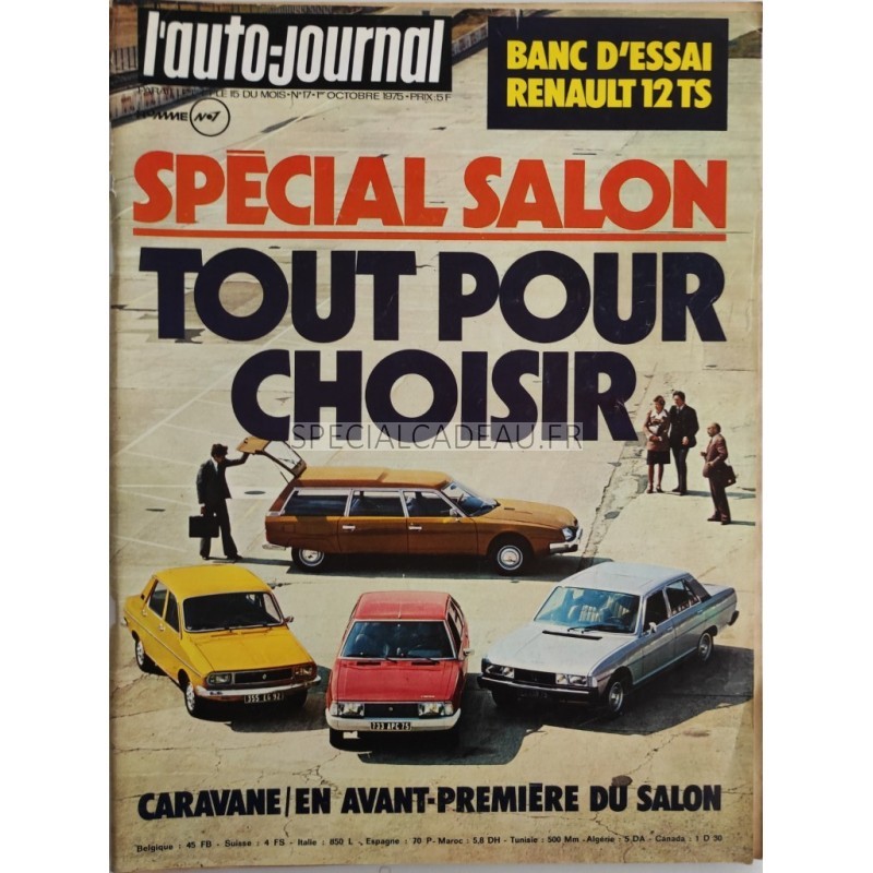 Auto Journal Octobre 1975