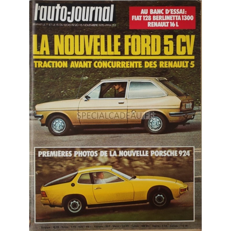 Auto Journal Novembre 1975