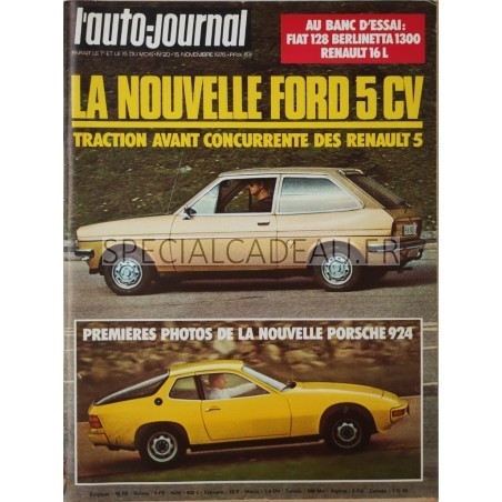 Auto Journal Novembre 1975