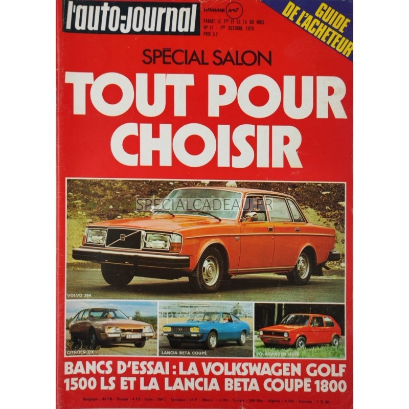 Auto Journal Octobre 1974