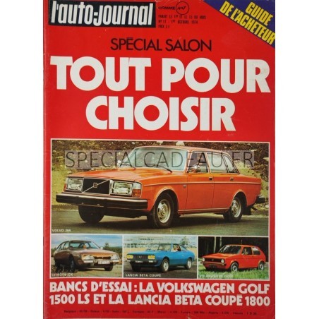 Auto Journal Octobre 1974